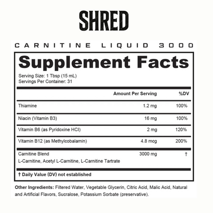 Liquid Carnitine | The Fat Torching Formula